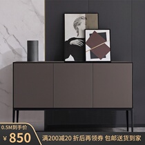Light luxury entrance shoe cabinet Household large-capacity dining side cabinet American foyer locker Partition shoe cabinet Decorative cabinet