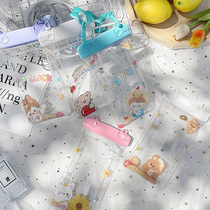 Cute cartoon inflatable transparent mobile phone waterproof bag touch screen swimming photo Xiaomi Huawei Apple universal diving cover