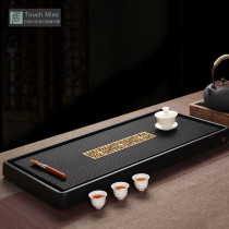 Touch Miss bagwood tea tray whole home simple drainage tea table large and small set tea tray