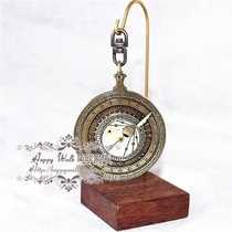 Pure copper astronomical measuring instrument tidal meter Vintage astronomical collection gift creative art table table top ornaments
