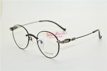 CHNKELUOXIN Crowe core fashion pure titanium full frame myopia glasses frame tide glasses frame 518
