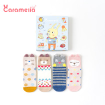 Boys socks girls floor socks spring and autumn cotton socks in socks children socks baby socks cute cartoon