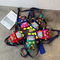 Womens Bags Childrens Bags shoulder bag Fashion Boys Baby Satchel Korean New Robot Shoulder Bags