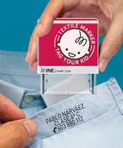 American mine stamp live word seal personality print student clothes book printed name water wash not fade