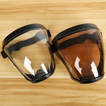 Shade protection face cover riding mask Rain Hat Electric Car Windproof Rain Sunscreen Hood Full Face Transparent Mask