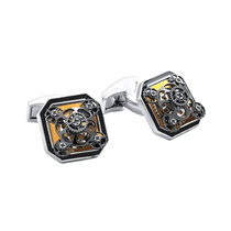Tateossian the King of British cufflinks RT octagonal mechanical men French shirt cufflinks wedding exquisite gift