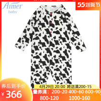 Adore Special Cabinet Infant Spring Autumn Outside to serve newborns thin section Long sleeves Conjoined to climb AB375H92