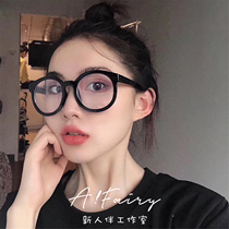 VC Virtuous Zhao Serpent Snake Sydney Zhang Daii same flat-frame black arrow cobra female round face with myopia