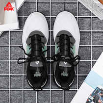 Peak mens shoes summer breathable thin sports shoes Net non-slip shock absorption casual shoes students low Board Shoes
