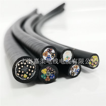 TRVV high flexible drag chain cable 6 8 10 cores 0 5 0 75 1 0 1 5 2 5 square drag chain line