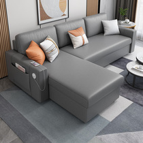 Sofa Bed Dual-use Multifunctional Living Room Foldable Small Household Type Dual-use Sofa Minimalist Modern Tech Cloth Free Wash