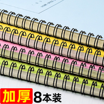 A5 thick coil stationery notebook notebook Korean hipster simple College student notepad wholesale notebook postgraduate entrance examination student spiral diary