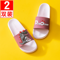 2021 new slippers female summer Net red ins cool slippers couple pair of indoor home cute wearing slippers men