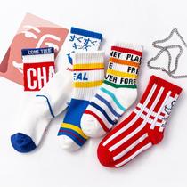 British style childrens socks tide spring and autumn boys and boys cotton children children street dance socks thin foreign style