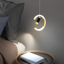 Modern Simple Bedroom Internet Red Bedside Chandelier Nordic Light Luxury Creative Living Room TV Background Wall Chandelier New