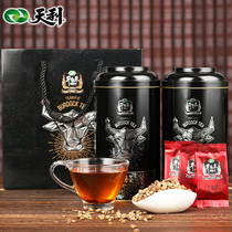 Tianli gold burdock tea fresh cattle cattle list Tea Xuzhou specialty gifts two cans 400g