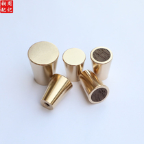 New Chinese American pure brass antique drawer handle buckle hand Nordic modern wardrobe Cabinet door pull ring handle