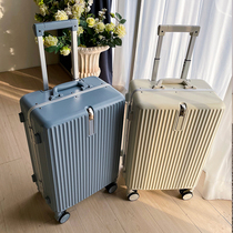 Suitcase woman small 18 inch plane with boarding free password pull lever case 20 inch suitcase male student