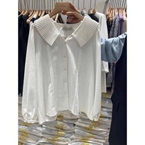  Flower heart girl womens top 2021 new western style simple and sweet super fairy generous and comfortable thin and wild