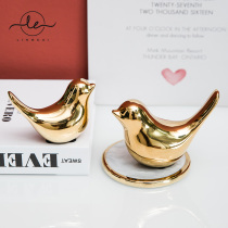 Nordic modern art simple style Bird soft decoration creative home accessories TV cabinet desktop ornaments