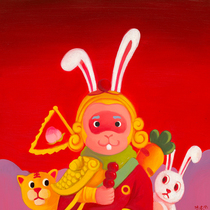 Chen Jianzhou Seventy-Second Changya Oil Painting Original Original 60*60cm Self - Text Collection Certificate