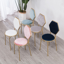 Milk tea dessert table and chair Net red chair restaurant casual chair cosmetic chair Nordic chair dressing chair ins manicure chair