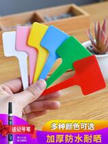 Durable name Thickened Mini Color mark Season Flowers Inserts Multimeat Plant Labels