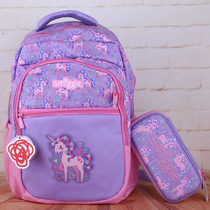 Mingxin Home Spot Australian smiggle Stationery Pink Unicorn Student Backpack Children Gift