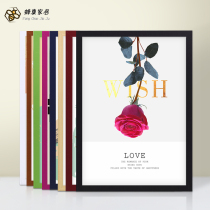 Solid Wood photo frame hanging wall creative personality 10 16 20 inch A3 picture frame frame simple fashion photo wall painting