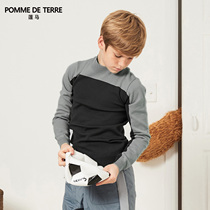 pomme Peng Horse Sweater Pullover Overshirt Early Autumn Boys and Girls Warm Comfortable Sweater Pullover AI8822980