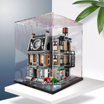 Acrylic dust box for LEGO 76108 Doctor Strange Sanctuary Display Model Toy Transparent