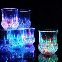 Inductive Luminous Cup Unleaded Crystal Glass Colorful Luminous Goblet Lover Festival Gifts