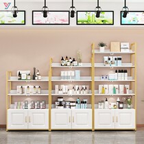 Shelf cosmetics skin care products display rack shelf Beauty Salon Salon Product Display Cabinet