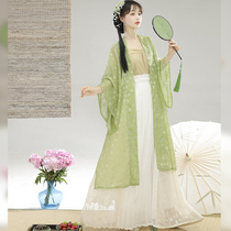 Gaze is original Qingxia Song-made Han Costume Womens New Summer Thin Chinese Wind Floating Comfort Qi Ancient Clothing Complete