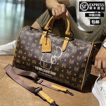 Hand-held travel bag mens short-distance duffel bag large capacity travel boarding bag business luggage bag big bag