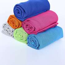  Two-color high-end anti-heat cold towel cooling outdoor cool towel sports towel advertising towel custom logo