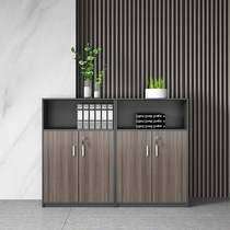 Office file cabinet floor cabinet file data multi-layer low cabinet business office locker with door lock storage cabinet