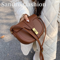Sandro Ifashion retro small bag women 2021 new fashion versatile messenger bag shoulder saddle bag