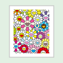  Trend prints]Takashi MurakamiFlower of Heaven-purple powder global limited 300 edition fidelity 