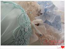 Foreign Trade Days Single Outlet Tail single ultra fine lace Lace Bow Tie to breast Polybra 70 80EFG There is a big cup