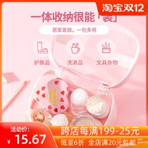 MINISO Famous Excellent Product Sanrio Characters Mesh Cosmetic Bag Cartoon Style Cosmetics Storage