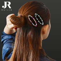 BB CLIP headdress Korean simple style bangs ding jia edge clamp temperament hairclip word clip rhinestone hairpin broken hairclip sub-