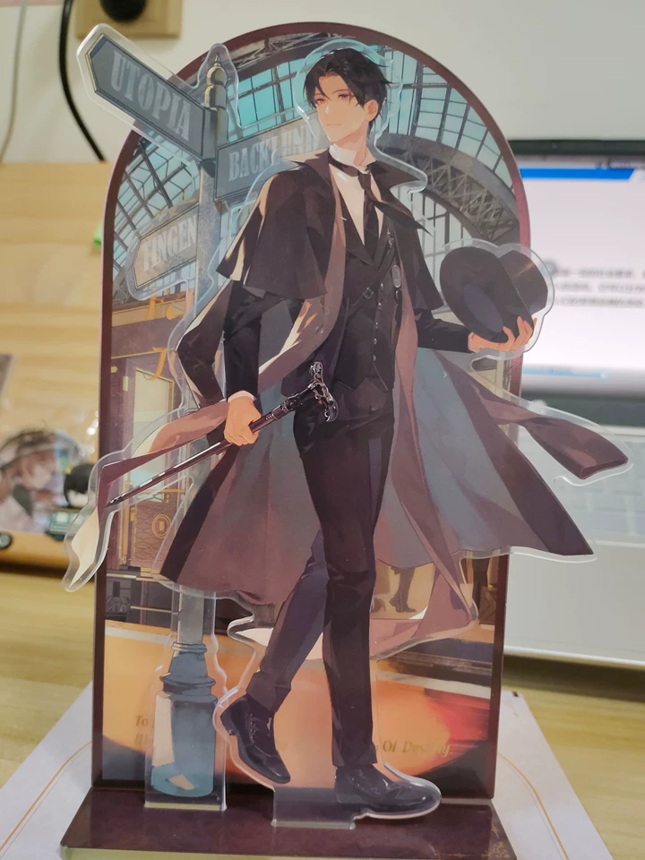 Lord of the Mysteries The Fateful Journey Klein acrylic standee and art card detail image 6