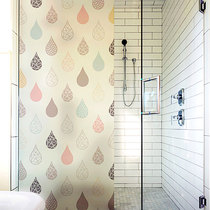 Tielove stickers custom electrostatic Film self-adhesive frosted glass film shop enterprise school window decoration-water droplets