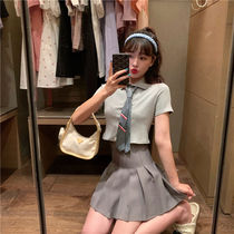 JK Uniform suit female dress dress student Han Edition College wind class suit girlfriend two summer two set