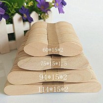 Independently packed popsicle stick ice cream disposable wood chip wood making ice cream wooden spoon wooden stick handmade diy