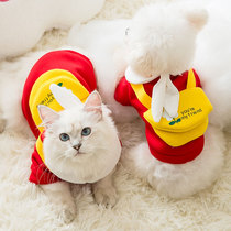 New pet clothes autumn and winter thin doggy clothing teddy teddy Bears small puppies kitty kitty clothing kitty clothes