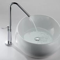 Wash basin Full copper personality rotating basin faucet Hot and cold basin faucet Single hole wash basin basin basin faucet