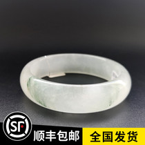 She Taicui bracelet Yinshan Cui Tianshan Cui bracelet Jade bracelet Female jade bracelet Quartzite jade belt certificate