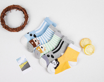 1 Small boy childrens socks 3 cotton socks summer thin section 5 deodorant cotton socks for men and women 8 mesh tube 11 years old